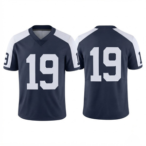 เสื้อฮอกกี้ไอซ์ไวเปอร์สแขนสั้นสำหรับผู้ชาย 19 ทัคเคิลทวิลล์ ระบายอากาศได้ดี เป็นมิตรกับสิ่งแวดล้อม ป้องกันแบคทีเรีย เสื้อผ้าฤดูหนาว ทรงปกติ - Product Image 6