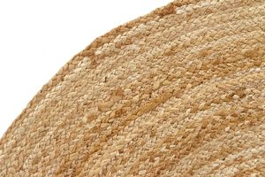 Alfombra Ovalada de Yute Trenzado Hecha a Mano al por Mayor, Reversible, de Arpillera Natural para Sala de Estar, Cocina, Entrada, Decoración del Hogar, OEM ODM - Product Image 4