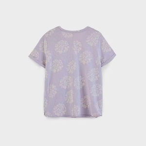 เสื้อยืดครอปสไตล์วินเทจสุดฮิตสำหรับผู้หญิง พิมพ์ลายโลโก้ สตรีทคูล ลุควินเทจแบบซักฟอก - Product Image 2