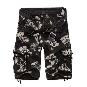 Whole Sale Men's Cargo Shorts for Selling Men Double Knee Pants Straight Work Jean Trousers Male Denim Shorts for Men - Product Image 3