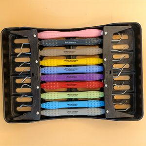 ชุดเครื่องมือทันตกรรม LMI Arte Set 5 แบบตลับ สีดำ คุณภาพพรีเมียม ทำจากสแตนเลสสตีล ใช้ซ้ำได้ ได้รับการรับรองมาตรฐาน CE สามารถนึ่งฆ่าเชื้อได้ - Product Image 1