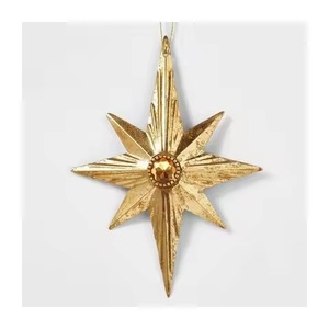 Adorno Metálico Festivo Hecho a Mano para Árbol de Navidad y Decoración Navideña - Product Image 2