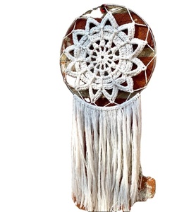 Atrapasueños de Ganchillo Hecho a Mano, Estilo Boho, Árbol de la Vida, de Ratán, para Dormitorio, Regalo para el Día de la Madre - Product Image 1