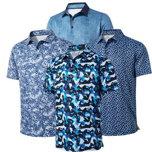 Golf de manga corta de verano para hombre personalizable más vendida para camisetas de polo de secado rápido y precio de fábrica impreso - Product Image 1