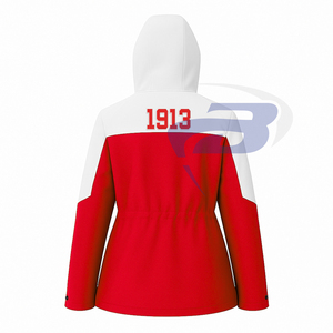 Delta |   Sigma |   Chaqueta Impermeable con Capucha para Mujer Theta Sorority, Cortavientos de Soft Shell, Chaqueta de Lluvia, Artículos Griegos - Product Image 3
