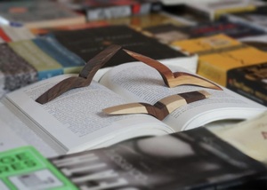 Soporte de Anillo para el Dedo para Leer Libros, Sujetador de Dedos de Madera - Product Image 4