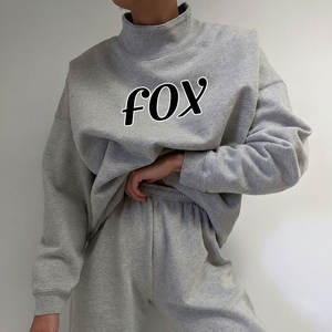 Pull-over col roulé oversize confortable et uni pour femme, à manches longues tombantes, idéal pour l'hiver – Prix de gros abordable - Product Image 3