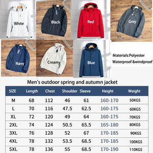 Men's White <b>Hooded</b> <b>Soft</b> <b>Shell</b> <b>Jacket</b> with Stand Collar Waterproof Windproof Zipper Closure Casual Winter Outdoor Wear Front Logo - Product Image 4