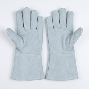 Gants de travail en cuir de vachette de qualité supérieure, flexibles et respirants, pour la protection des mains, vente en gros - Product Image 2