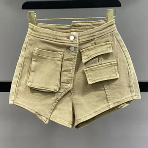 Shorts en jean pour femmes OEM, vente en gros directe usine, prix abordable, commande en gros, style décontracté et tendance 2026 - Product Image 2