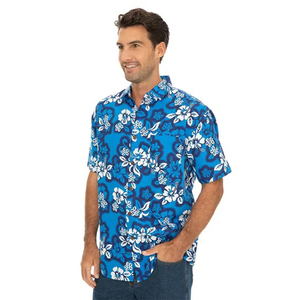 Camisas Aloha Casuales Unisex, Ligeras para Verano, Estilo Tropical, Camisas Hawaianas Premium con Estampado Floral, Transpirables, para Playa - Product Image 3