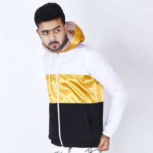 Hot Sale Men's High Quality Waterproof Windbreaker Bomber Jacket <b>Winter</b> Silk Shell Nylon Hooded Stand Collar Quick Dry - Product Image 4