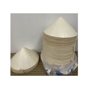 หมวกทรงกรวยวาดด้วยมือ/หมวกไม้ไผ่เวียดนามแบบดั้งเดิมทาสีสำหรับปาร์ตี้ฮาโลวีนฤดูร้อนงานแต่งงานเครื่องประดับแฟชั่น - Product Image 4