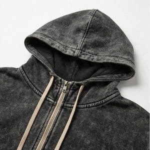 Conjuntos de Dos Piezas Unisex de Diseño Personalizado: Pantalones Jogger y Sudadera con Efecto Desgastado, Lavado Ácido y Estilo Vintage - Product Image 4