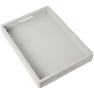 Plateau de rangement en bois luxueux pour l'organisation de la salle de bain et du bureau, grande capacité, à prix réduit - Product Image 1