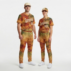 Camiseta de Béisbol y Sóftbol Transpirable Estampada al por Mayor para Hombre, Conjuntos Personalizados por Sublimación, Camiseta con Logotipo Personalizado, 100% Poliéster - Product Image 2