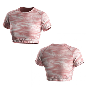 <b>Top</b> Selling Custom Polyester Material Made Women Crop <b>Tops</b> Reasonable Price Casual Wear Women Crop <b>Tops</b> - Product Image 6