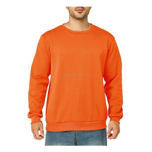 Vente en gros pas cher prix automne à manches longues hommes sweat-shirt personnalisé poids lourd col rond blanc pull polaire sweats à capuche - Product Image 5