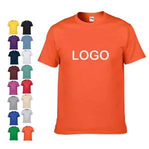 T-shirts pour hommes à manches courtes, personnalisables, de haute qualité, 100% coton, t-shirt de sport unisexe, t-shirt de gym, coupe slim, t-shirts unis - Product Image 1