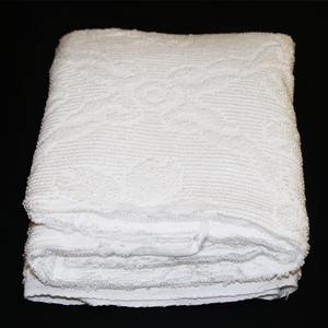 Ensemble Ihram Compressé Jacquard Tricoté 100% Coton Blanc Anti-statique Respirant Élégant Qualité Professionnelle 2 Pièces pour Hommes Adultes Hajj Umrah - Product Image 2