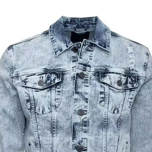 Chaqueta de Hombre de Diseño Único y Estilo Moderno, Fabricada en Pakistán, Chaqueta Vaquera de Hombre de Buena Calidad, Material Sólido - Product Image 4
