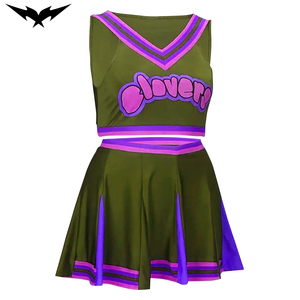 Uniformes de Porristas Bigetron Sports para Adultos y Niñas, Cualquier Color, Impresos en Spandex/Poliéster con Transferencia Térmica, Venta al Por Mayor - Product Image 3
