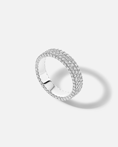 Anillo de Oro Sólido de 14K con Certificado IGI GRA, Anillo de Diamantes Cultivados en Laboratorio de Triple Capa, Joyería Fina Personalizada, Anillo de Eternidad Único Hecho a Mano - Product Image 1