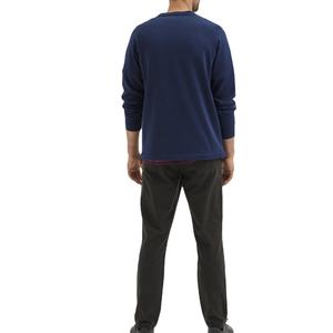 Precio al por mayor hombres sudaderas invierno peso pesado sudaderas hombres 100% algodón bolsillo frontal logotipo personalizado sudaderas para hombres - Product Image 2