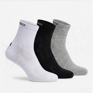 Ankle <b>Socks</b> Solid Color Breathable Running <b>Socks</b> for Adults Summer Thin Knitted Spandex <b>Polyester</b> <b>Socks</b> - Product Image 3