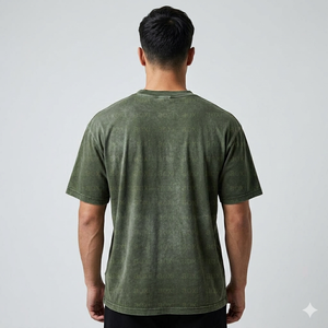 Camiseta Blanca para Hombre Talla Grande |   Camiseta de algodón de alta calidad con ajuste holgado y oversize, detectada por aguja. |   Crecimiento de la demanda del 1050% - Product Image 5