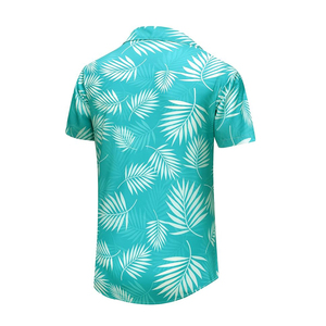 เสื้อฮาวายแขนสั้นลายต้นมะพร้าวสำหรับผู้ชาย สไตล์ลำลองฤดูร้อน รุ่นขายดี - Product Image 4