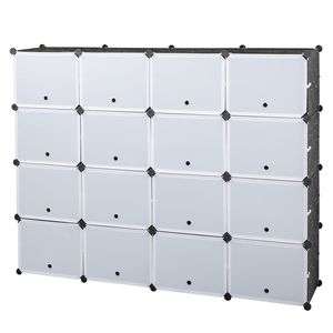 Scarpiera Moderna Espandibile a 8 Livelli, Capacità 64 Paia, Armadio Contenitore a Torre con 32 Scomparti per Tacchi, Stivali e Ciabatte - Product Image 6