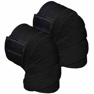Nayab Industries Professional Athletic <b>Knee</b> Wraps Weightlifting Squat Workout Gym Compression Support Fitness Training <b>Exercise</b> - Product Image 4