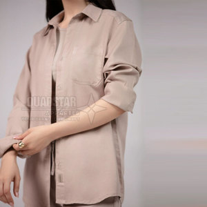 Tops de Mujer de Color Sólido Hechos en Pakistán, Servicio OEM, Transpirables, 100% Algodón, Ecológicos, con Logotipo Frontal, Casuales, MOQ Bajo - Product Image 1