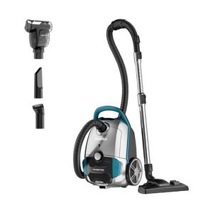 Canister Vacuum Cleaner, Lightweight Vacuum Cleaner for Carpets and Hard Floors, NEN170 <b>Pet</b> Friendly vaccum Cleaner, Silver - Product Image 1