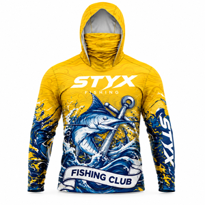 Sudadera de Pesca con Camuflaje Personalizado, UPF50+, Manga Larga, Absorbe la Humedad, Ventilación Lateral con Malla - Product Image 1