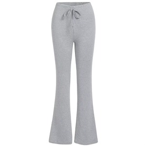 Pantalon de survêtement évasé surdimensionné pour homme, style urbain, en toile respirante et écologique, avec impression personnalisée de haute qualité - Product Image 4