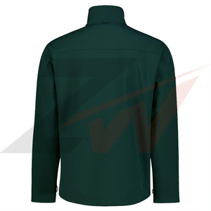 Chaquetas Softshell Ligeras de Invierno para Exteriores, Manga Larga, Cuello Alto, Unisex, Corte Regular, para Otoño - Product Image 3