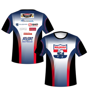 Chemise décontractée sportive à manches courtes col en V pour homme, blanc et bordeaux, imprimée par sublimation, séchage rapide, 100% polyester - Product Image 3