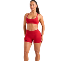 Shorts de sport pour femmes, taille haute, pour yoga, gym, course à pied, entraînement, cyclisme, vêtements de sport, extensibles, respirants, évacuant l'humidité