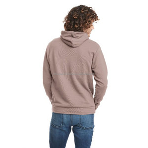 Sweat à capuche pour femme unisexe couleur Shiitake Next Level 80% Coton, 20% Polyester. Polaire à dos brossé 100% coton - Product Image 4