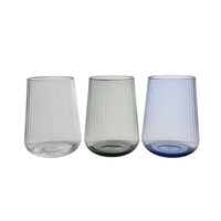 EL AG-622 14oz Kunststoff-Acryl BPA-freie Klassische Transparente Stiellose Rotweingläser Set mit >10 Stück für Camping Hergestellt in TW