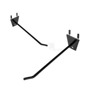 Metal Display <b>Hooks</b> Slatwall Gridwall Retail Store <b>Hook</b> Durable Iron OEM ADONG A37 5mm - Product Image 1
