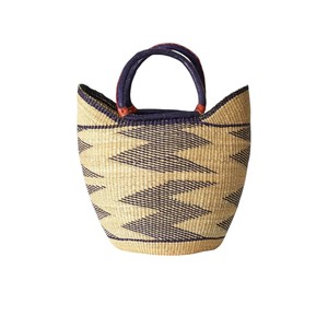 Wholesale Luxury Handwoven Seagrass <b>Handbags</b> Leather Handles Designer Women <b>Straw</b> Tote <b>Handbag</b> Eco Friendly Custom Made OEM - Product Image 1