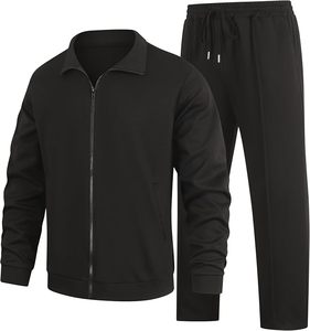 Conjunto Deportivo de Felpa para Hombre de Alta Calidad, Cálido y Cómodo para Entrenamiento Atlético - Product Image 1