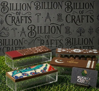 Boîte artisanale en bois pour chocolats et dattes avec couvercle, design oriental, conteneur de rangement rectangulaire pour cadeau, Eid Ramadan