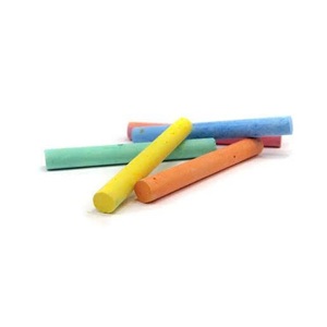 Craie de tableau sans poussière en sulfate de calcium, 12 couleurs, pour l'enseignement en classe et les fournitures éducatives – Vente en gros à prix réduit - Product Image 1