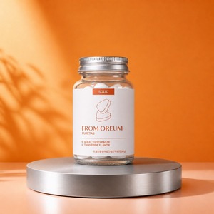 [FROM OREUM] ยาสีฟันแบบเม็ด กลิ่นส้มเชจู สำหรับห้องน้ำในโรงแรม 60 เม็ด - Product Image 1