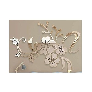 Modern Acrylic <b>Mirror</b> Wall Sticker 3D Rectangle DIY Wall Art <b>Tiles</b> Frameless Self Adhesive <b>Mirror</b> Decor for Living Room Wall Art - Product Image 3