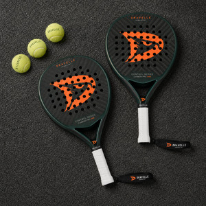 ไม้เทนนิสคาร์บอนไฟเบอร์ Elite 12K ทรงกลม สำหรับควบคุมการเล่น ระดับมืออาชีพ ความแม่นยำสูง ขายส่งเป็นคู่ - Product Image 1